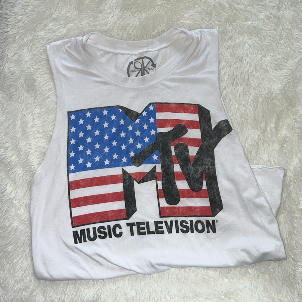 RECYCLED KARMA Muscle Tank MTV Small